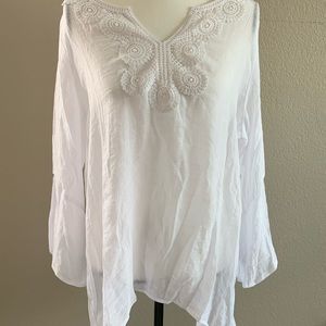 Counterparts Blouse 3/4 Sleeve Tunic